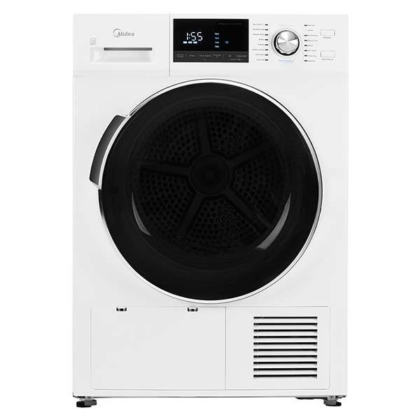 MIDEA - 4.4 cu. Ft  Electric Dryer in White - MLE27N5AWWC