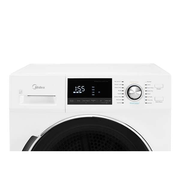 MIDEA - 4.4 cu. Ft  Electric Dryer in White - MLE27N5AWWC