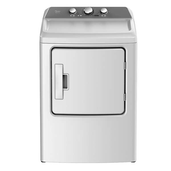 MIDEA - 6.7 cu. Ft  Electric Dryer in White - MLE43A3AWW