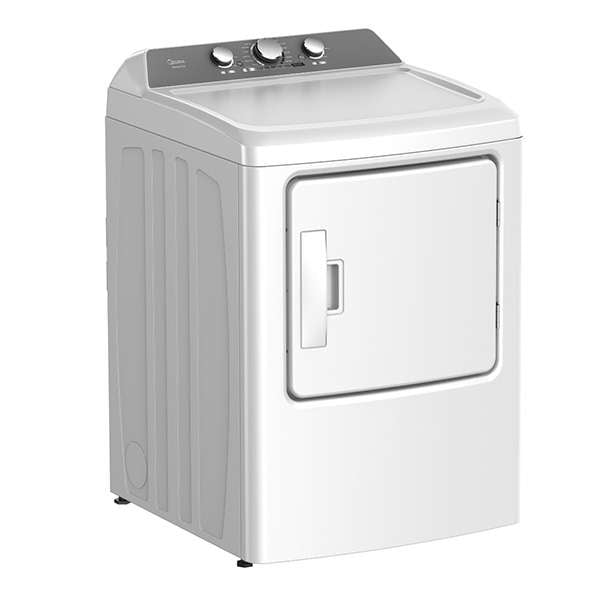 MIDEA - 6.7 cu. Ft  Electric Dryer in White - MLE43A3AWW