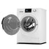 Midea - 3.1 cu. Ft  Front Load Washer in Stainless - MLH27N5AWWC