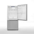 Midea - 29.5 Inch 18.7 cu. ft Bottom Mount Refrigerator in Stainless - MRB19B7AST