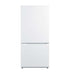 Midea - 29 Inch 18.7 cu. ft Bottom Mount Refrigerator in White - MRB19B7AWW