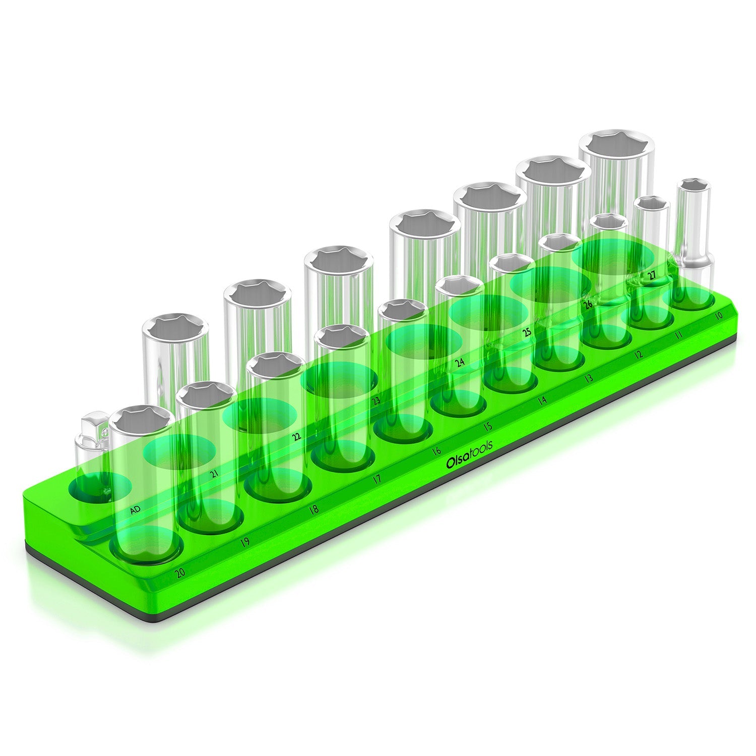 2-Row Magnetic Socket Holders