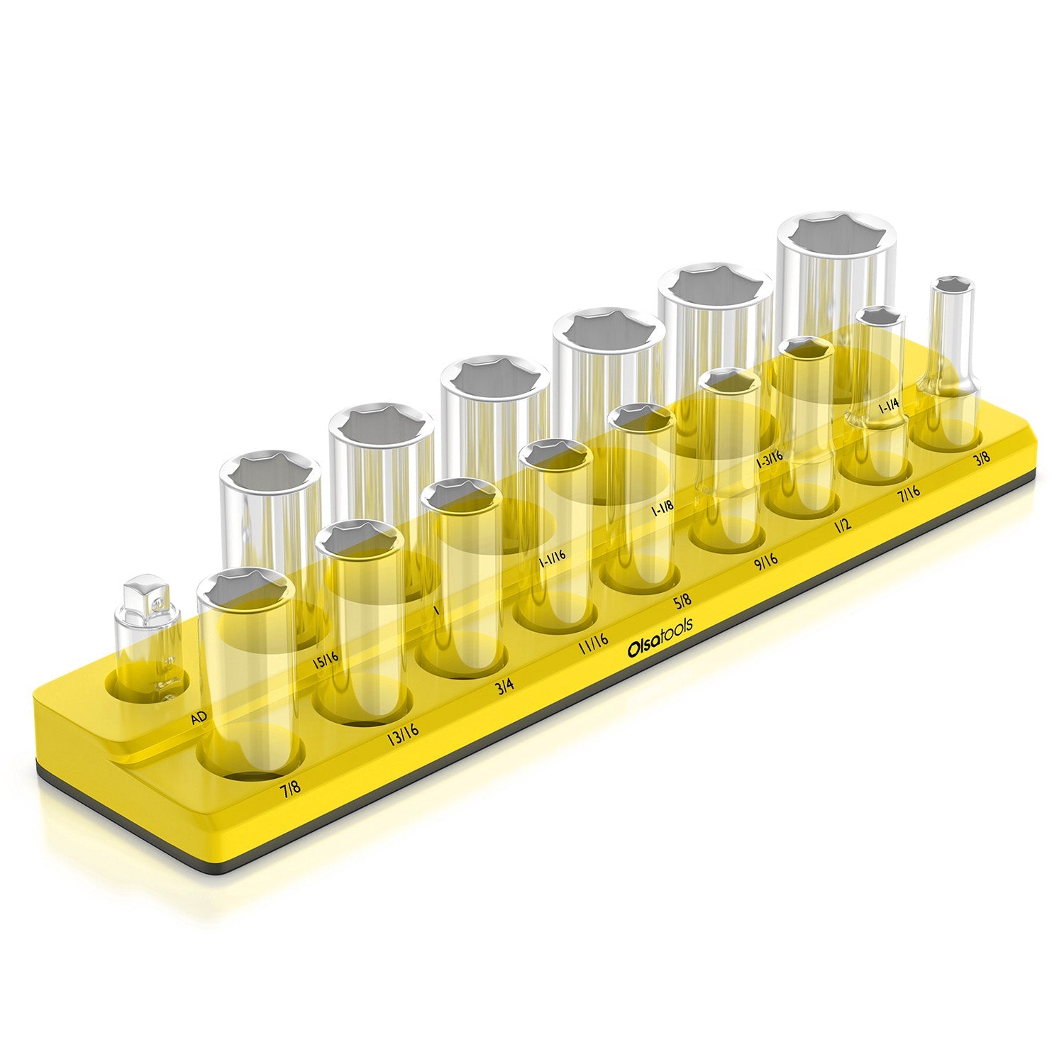 2-Row Magnetic Socket Holders