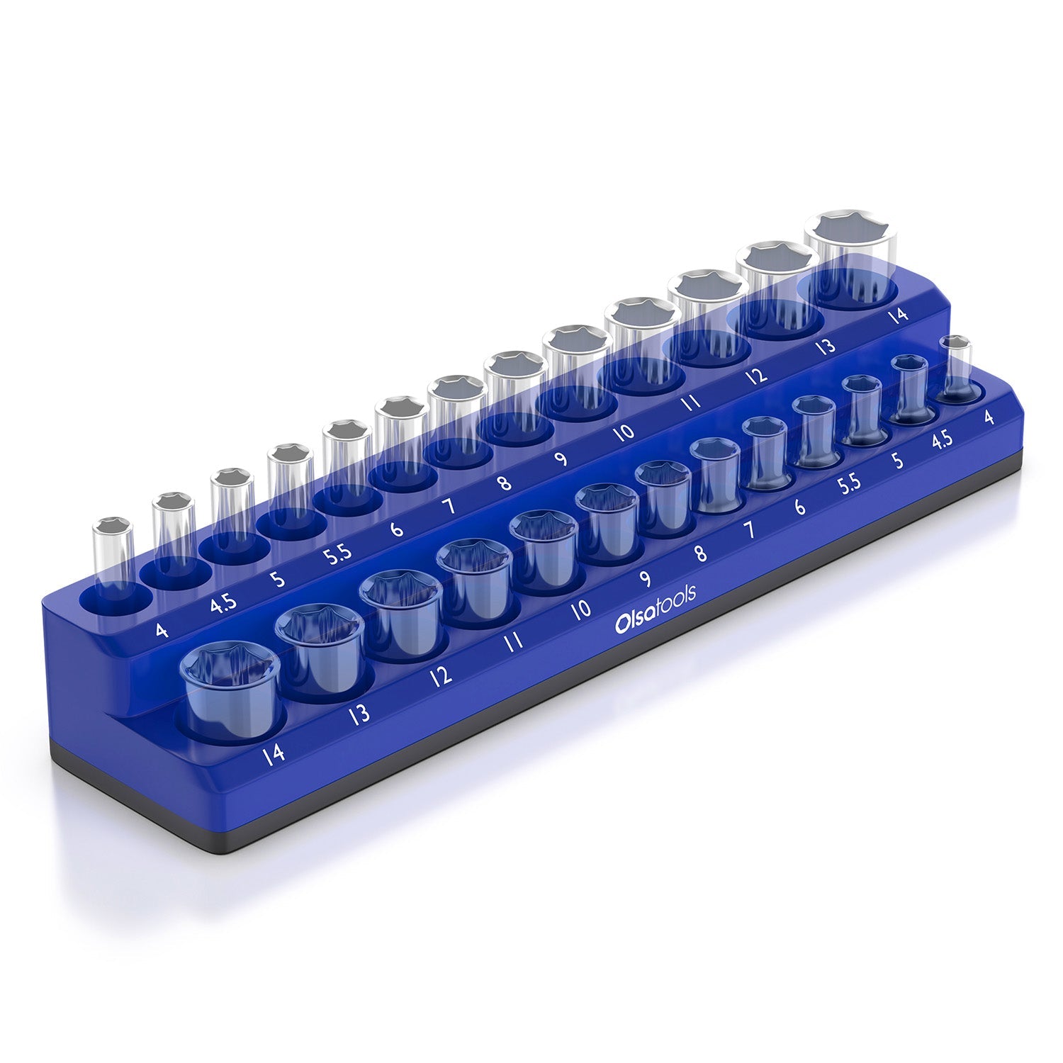 2-Row Magnetic Socket Holders