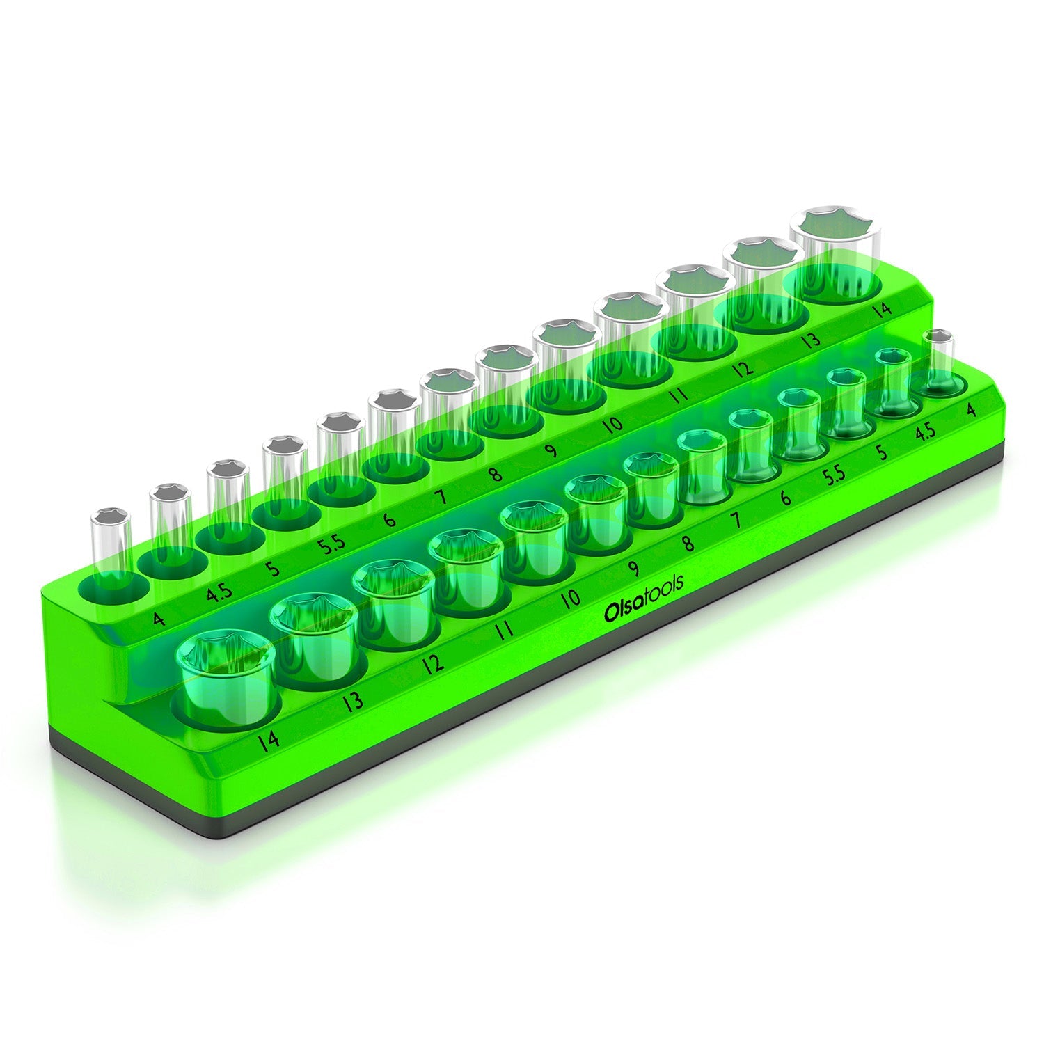 2-Row Magnetic Socket Holders