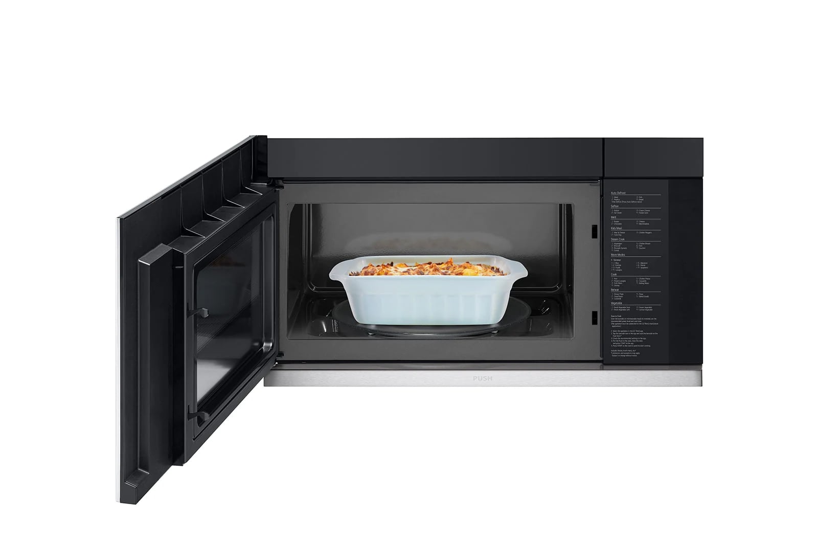 LG - 2.1 cu. Ft  Over the range Microwave in Stainless - MVEL2137F