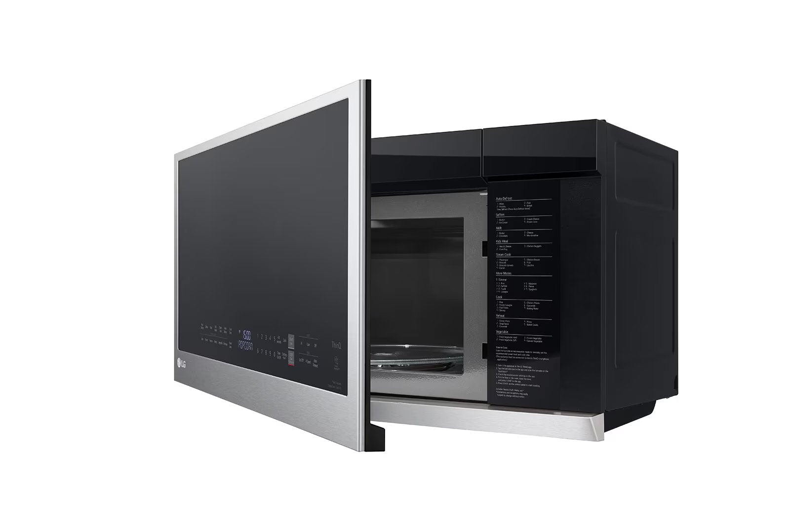 LG - 2.1 cu. Ft  Over the range Microwave in Stainless - MVEL2137F