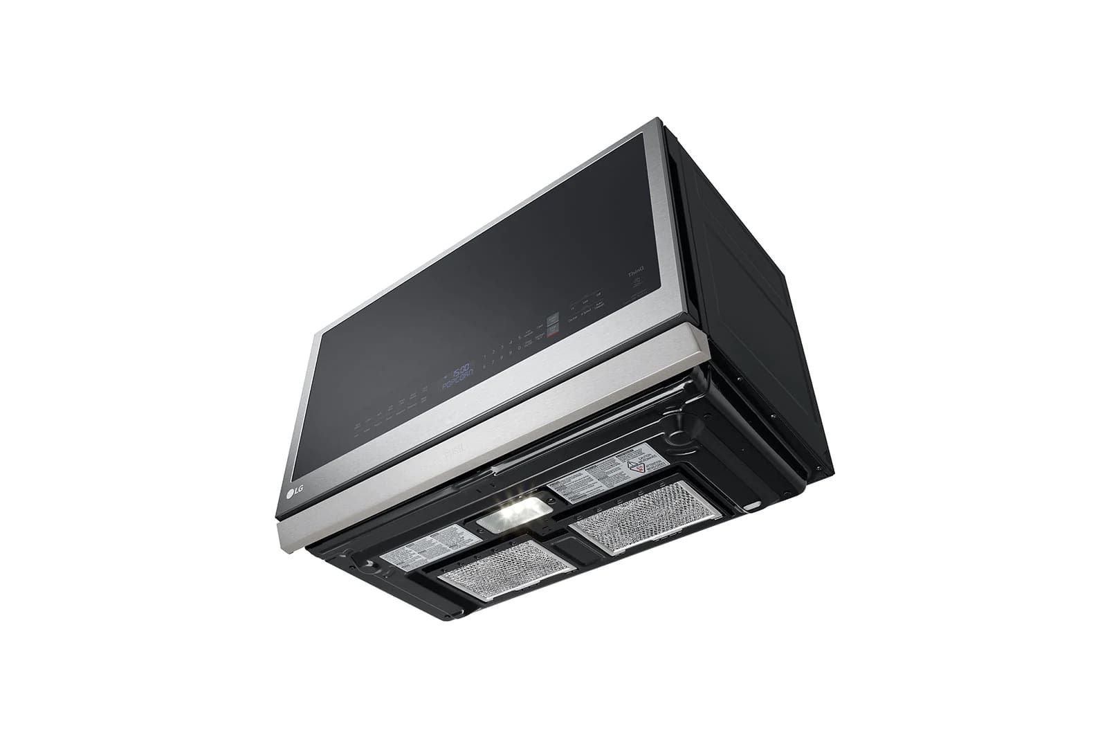 LG - 2.1 cu. Ft  Over the range Microwave in Stainless - MVEL2137F