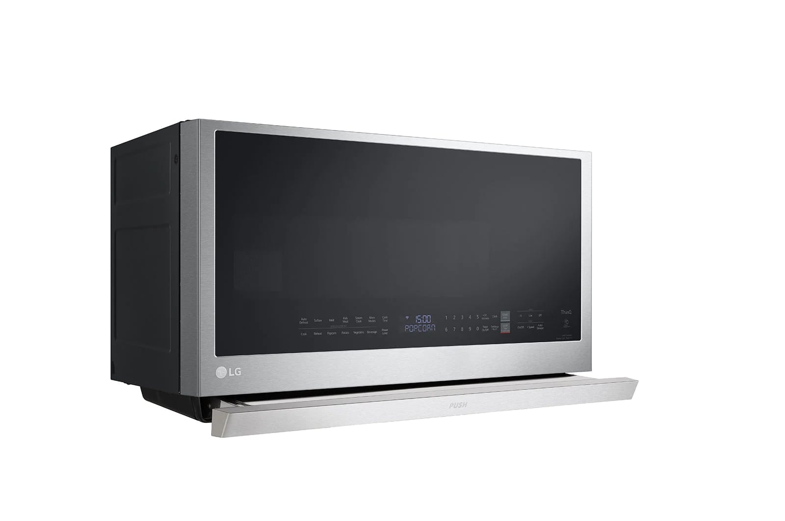 LG - 2.1 cu. Ft  Over the range Microwave in Stainless - MVEL2137F