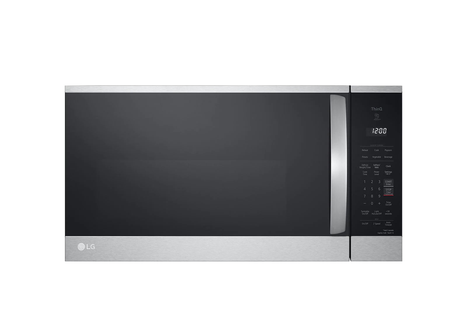 LG - 1.8 cu. Ft  Over the range Microwave in Stainless - MVEM1825F