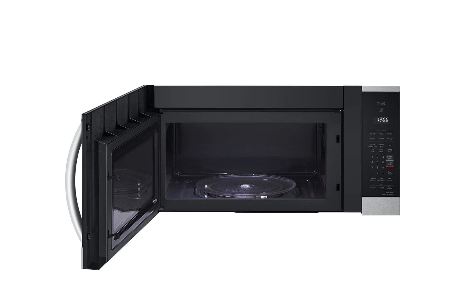 LG - 1.8 cu. Ft  Over the range Microwave in Stainless - MVEM1825F
