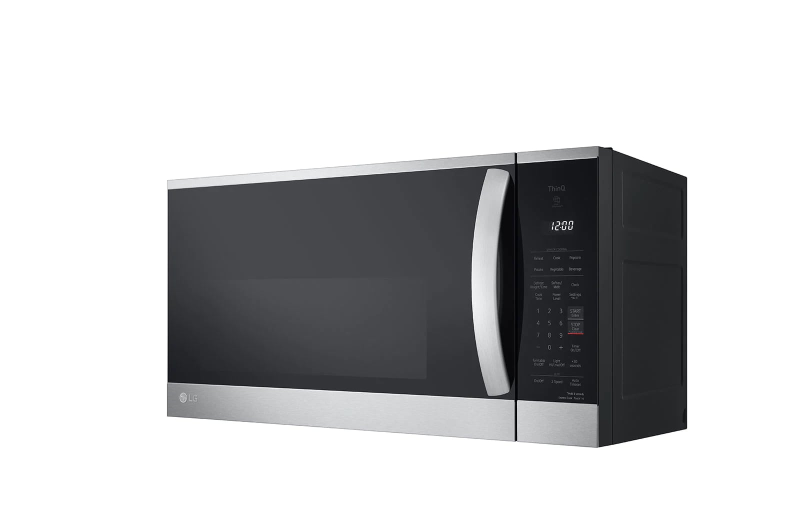 LG - 1.8 cu. Ft  Over the range Microwave in Stainless - MVEM1825F