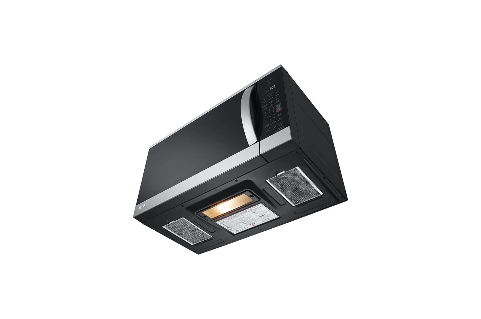 LG - 1.8 cu. Ft  Over the range Microwave in Stainless - MVEM1825F