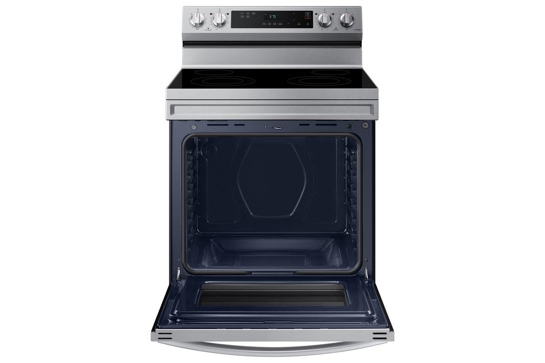 Samsung - 6.3 cu. ft  Electric Range in Stainless - NE63A6111SS