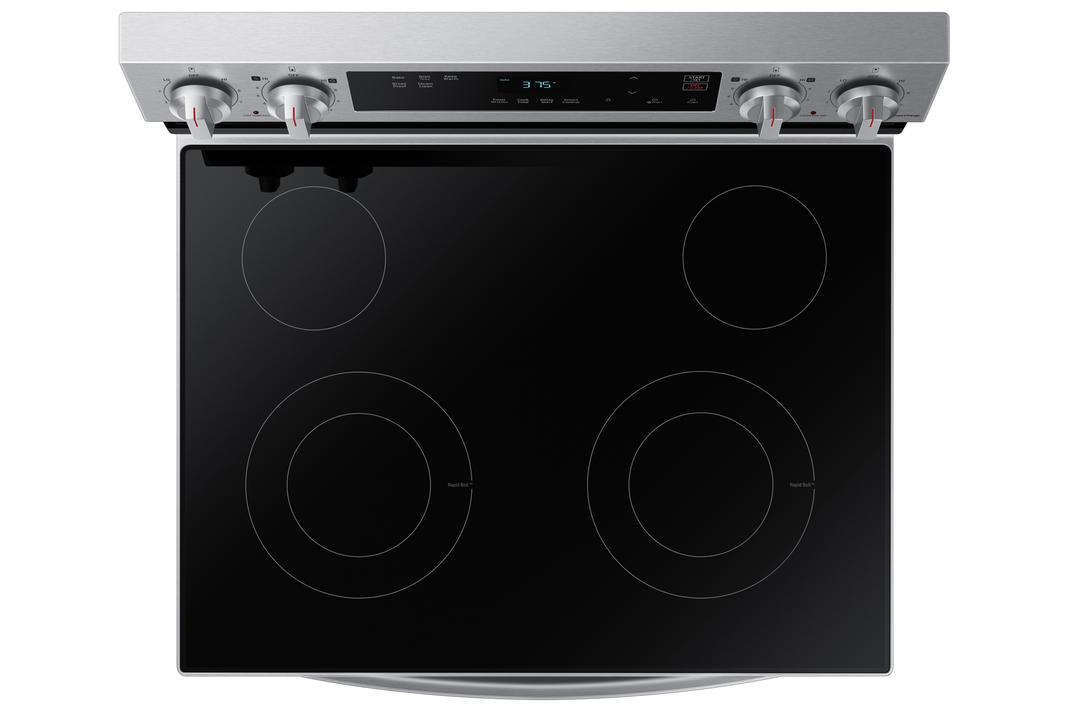 Samsung - 6.3 cu. ft  Electric Range in Stainless - NE63A6111SS