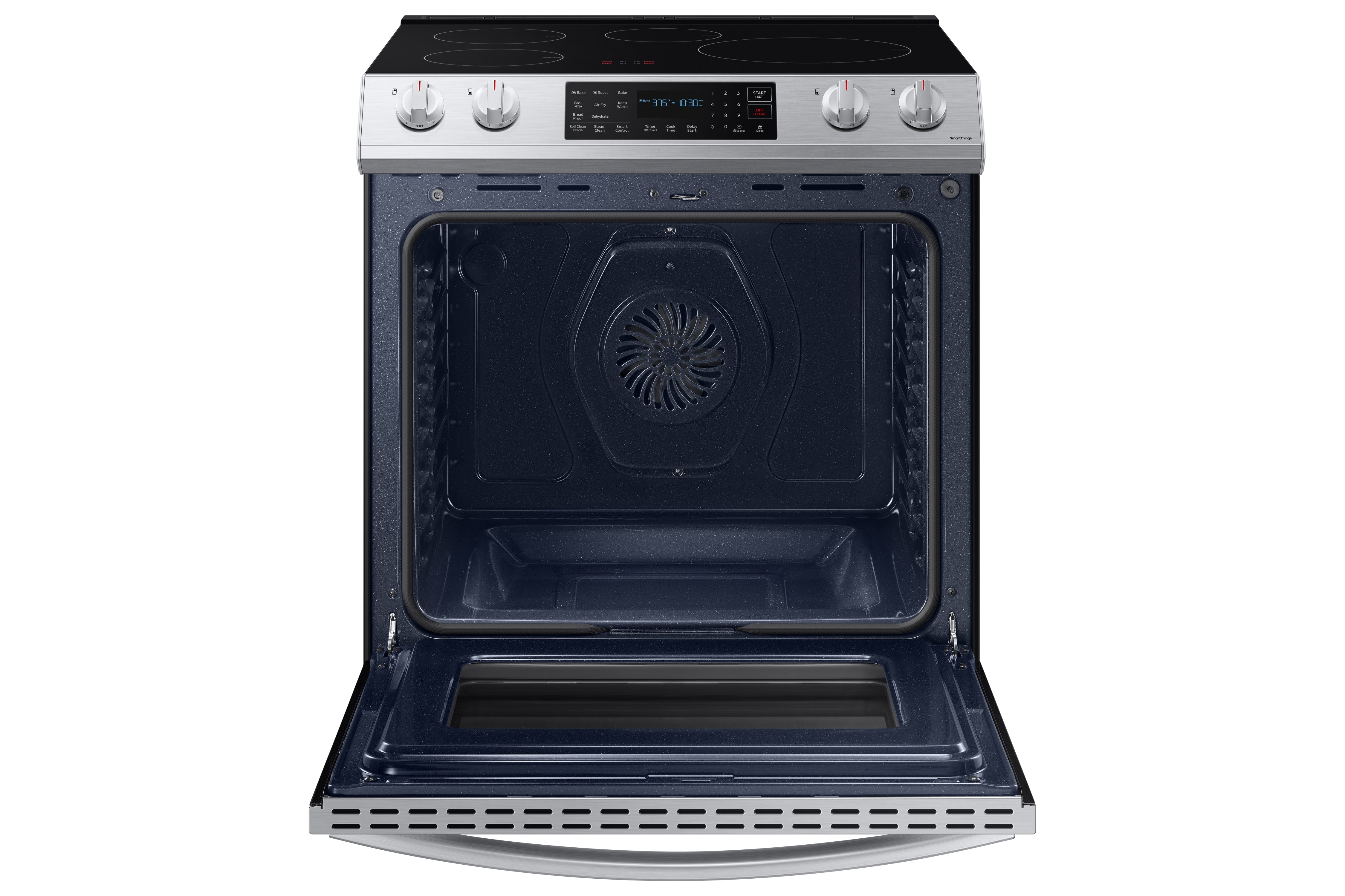 Samsung - 6.3 cu. ft  Induction Range in Stainless - NE63B8411SS