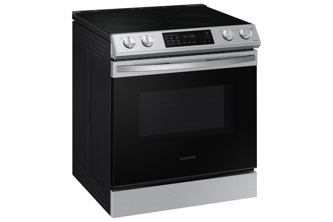 Samsung - 6.3 cu. ft  Electric Range in Stainless - NE63T8311SS