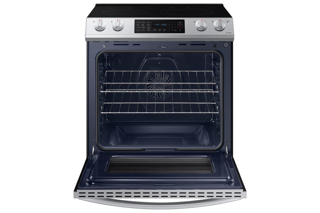 Samsung - 6.3 cu. ft  Electric Range in Stainless - NE63T8311SS