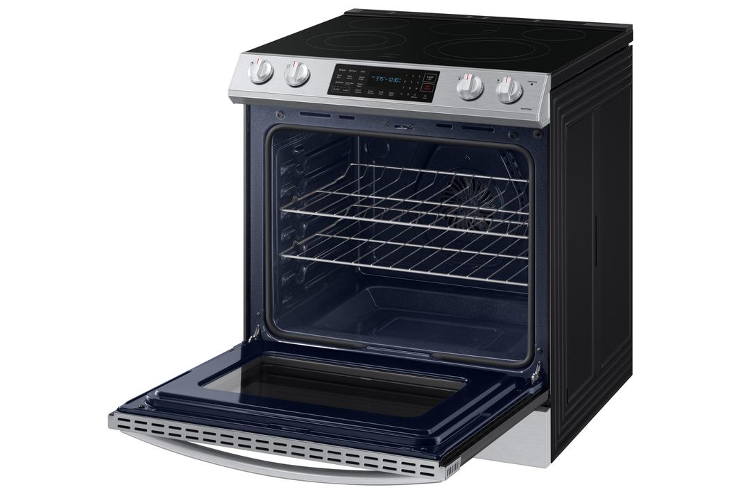 Samsung - 6.3 cu. ft  Electric Range in Stainless - NE63T8311SS