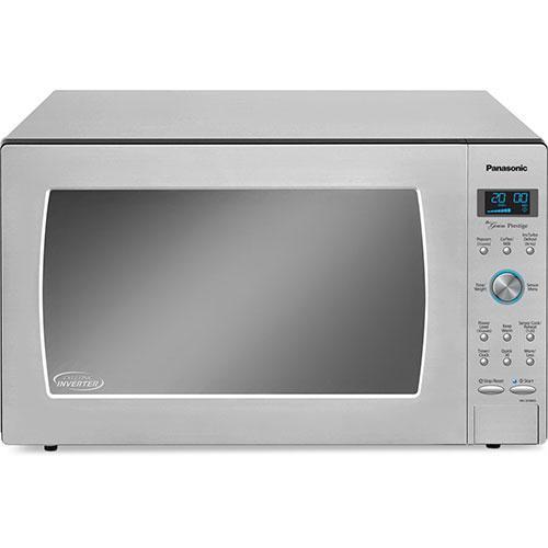 Panasonic - 2.2 cu. Ft  Counter top Microwave in Stainless steel - NNSD986S
