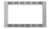 Panasonic - 30 Inch Build In Microwave Trim Kit for 2.2 cu. Ft. Microwaves in Stainless - NNTK932S
