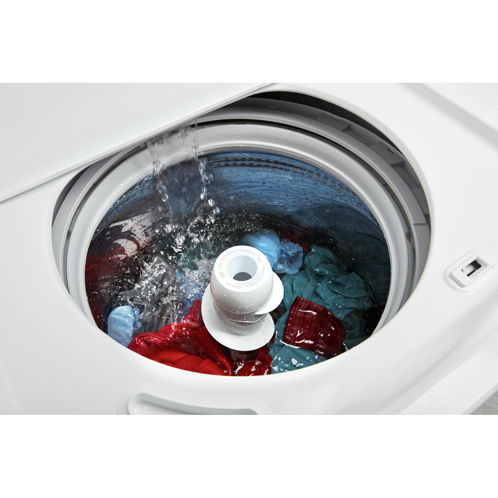 Amana - 4.4 cu. Ft  Top Load Washer in White - NTW4519JW