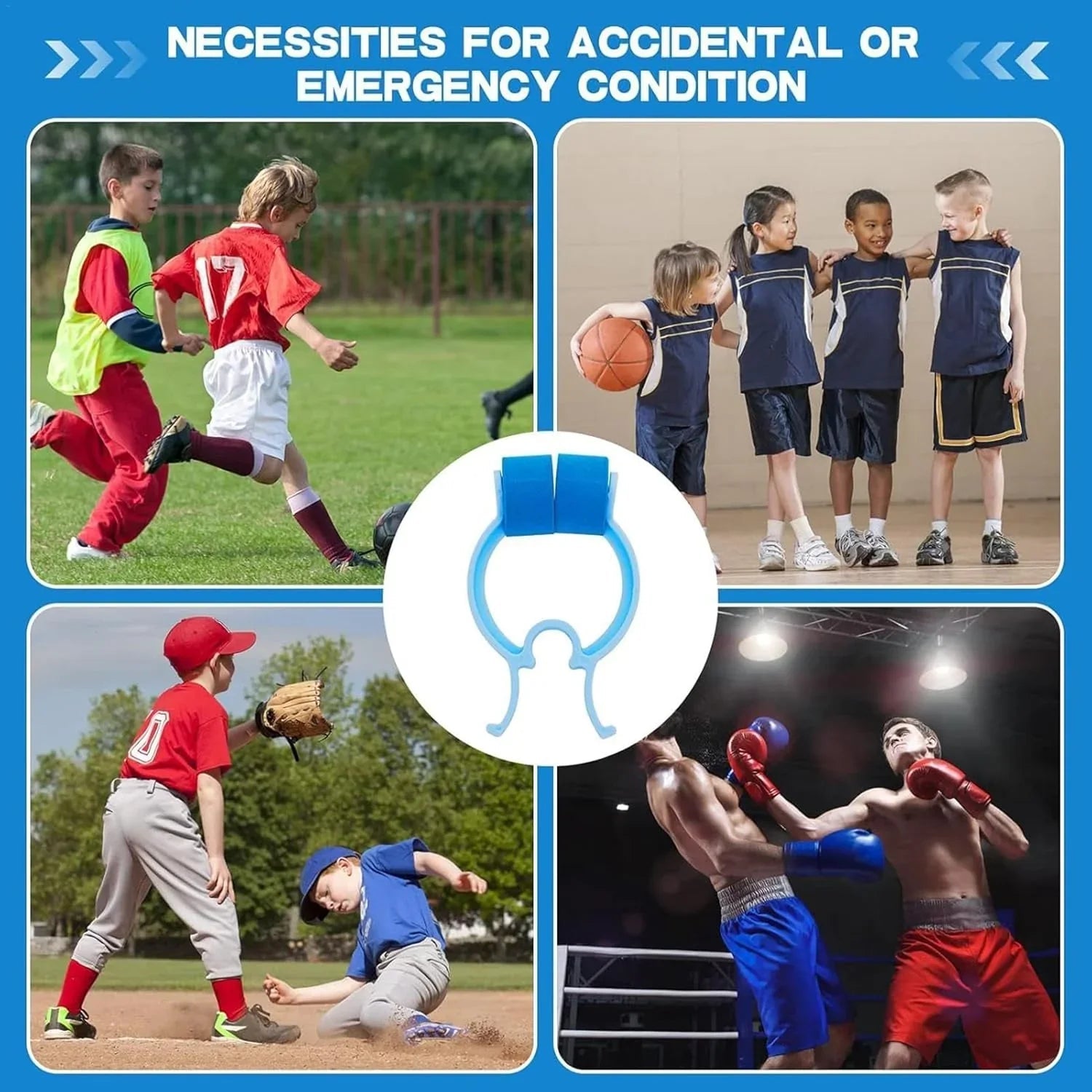 Nasal Clamp for Nosebleeds, Single-Use Nose Bleed Stopper