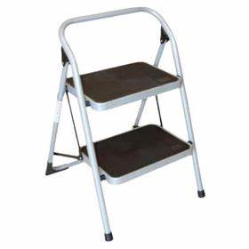 S011840 2-Step Steel Ladder, White - XPart Supply