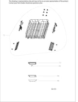 WG04A03863 Dishwasher Upper Rack Assembly - XPart Supply