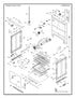 WS01A00915 Oven Range Spacer Base, Replaces 223C4393P001