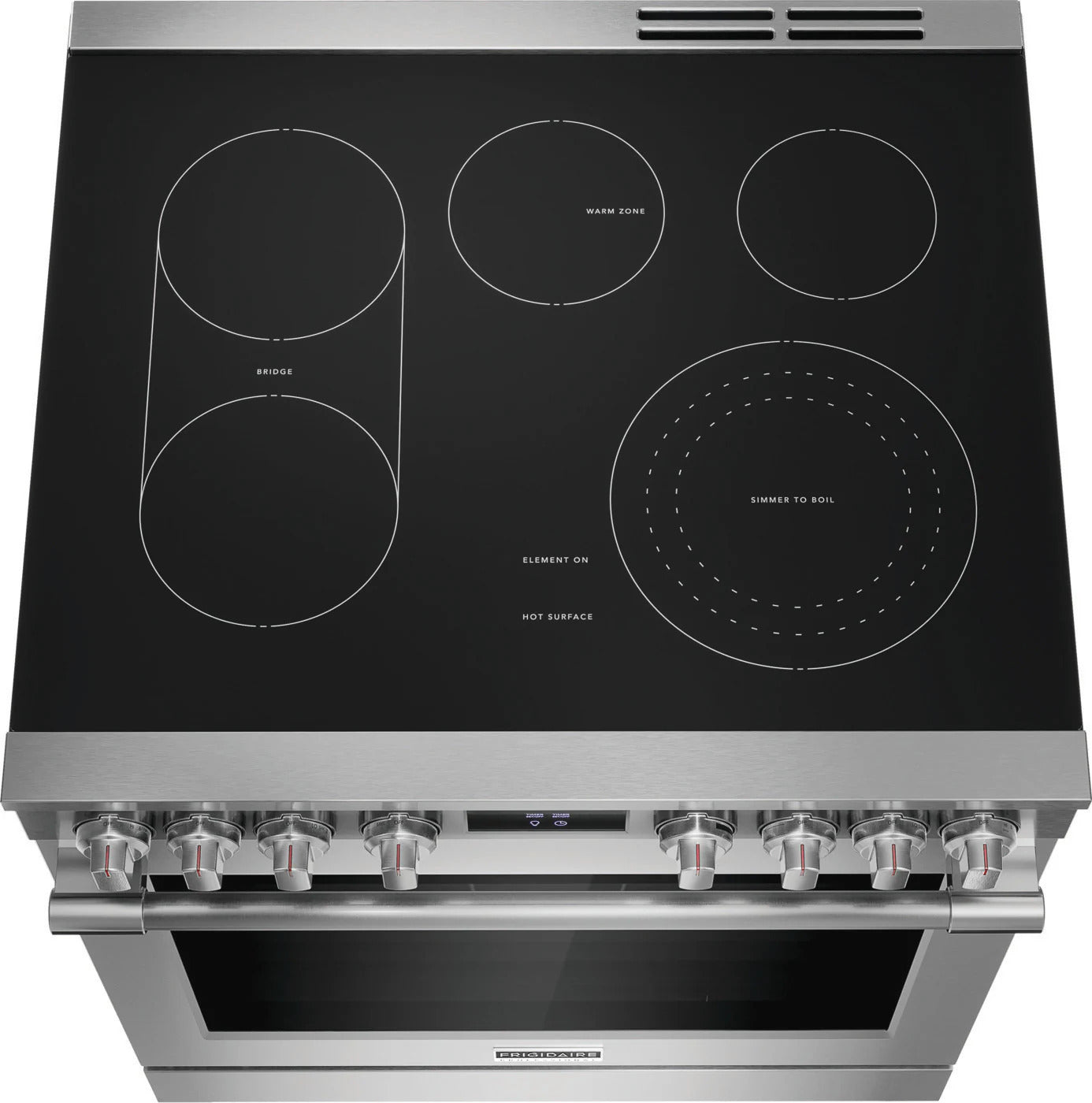 Frigidaire Pro Series - 5.4 cu. ft  Electric Range in Stainless - PCFE308CAF