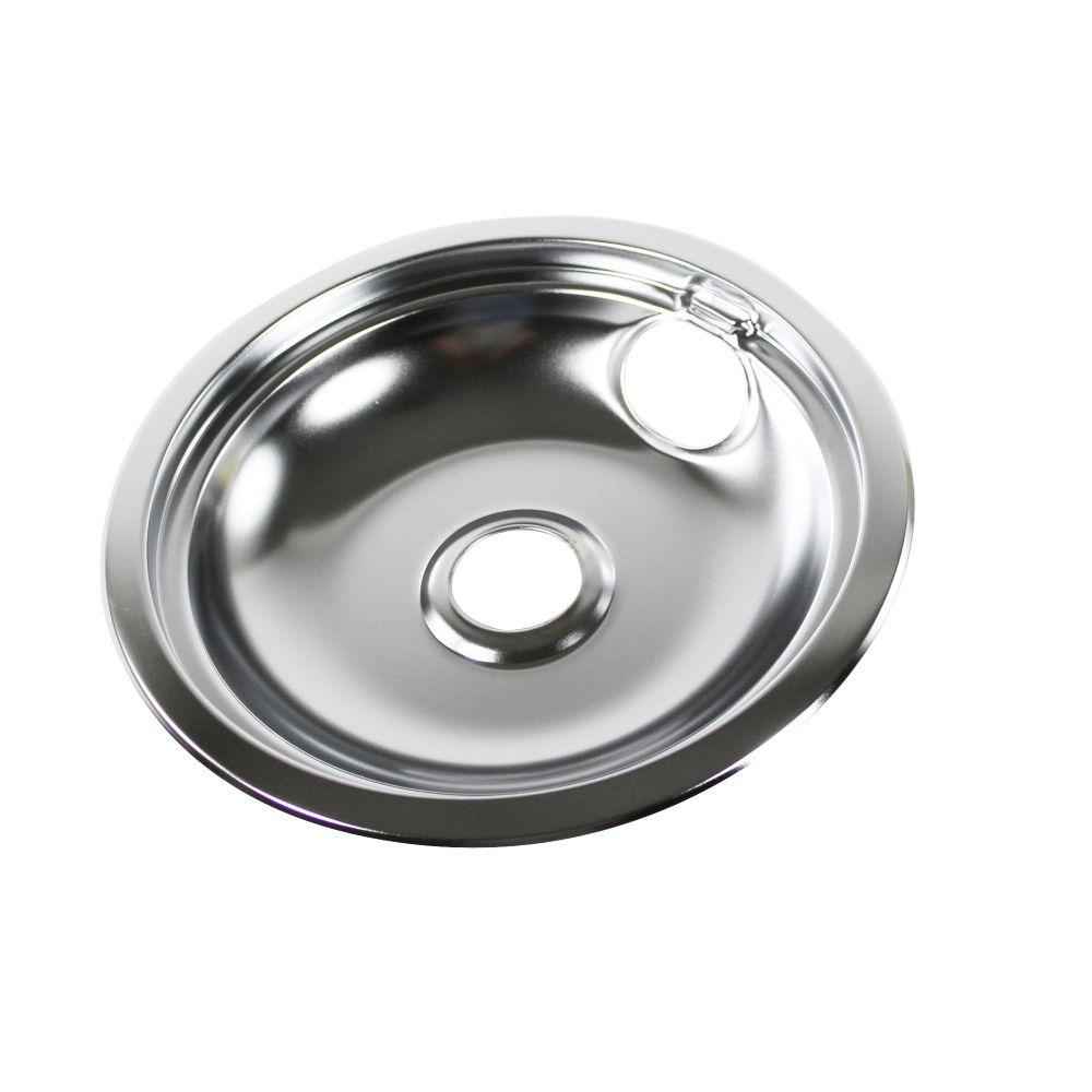 Frigidaire Range Drip Pan 316048413 – 8-Inch Chrome OEM Replacement