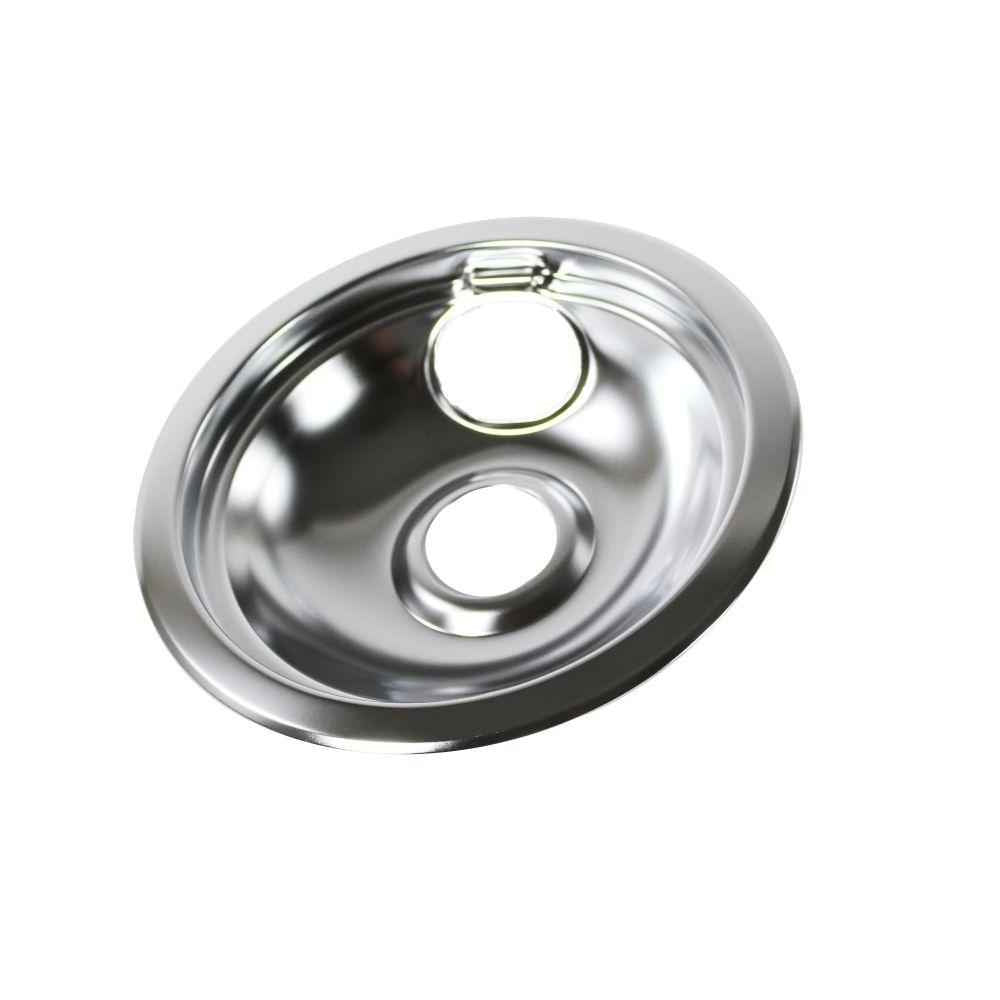Frigidaire Range Drip Pan 316048414 – 6-Inch Chrome OEM Replacement