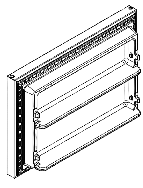 LW10638683 Freezer Door Assembly