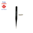 Black Splinter Forceps Fine Point 12.5cm
