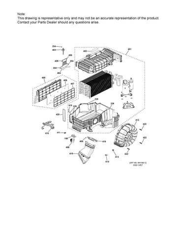 LINT FILTER ASSEMBLY