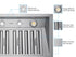 42 Inch 700 CFM Range Hood Insert - VICTORY Q2