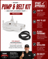 RB150003 Washer Kit Belt and Pump