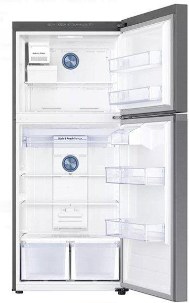 Samsung - 28.75 Inch 17.6 cu. ft Top Mount Refrigerator in Stainless - RT18M6213SR