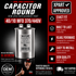 Rotom HVAC Dual Run Capacitor 36-4010R3744 — Round, 40/10MFD, 370/440V