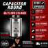 Rotom HVAC Dual Run Capacitor 36-407R3744 — Round, 40/7.5MFD, 370/440V