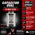 Rotom HVAC Run Capacitor 36-10J370 — Oval, 10MFD, 370V