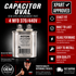 Rotom HVAC Run Capacitor 36-4-370440 — Oval, 4MFD, 370/440V