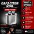 Rotom HVAC Motor Run Capacitor 36-5-370440 — Oval, 5MFD, 370/440V