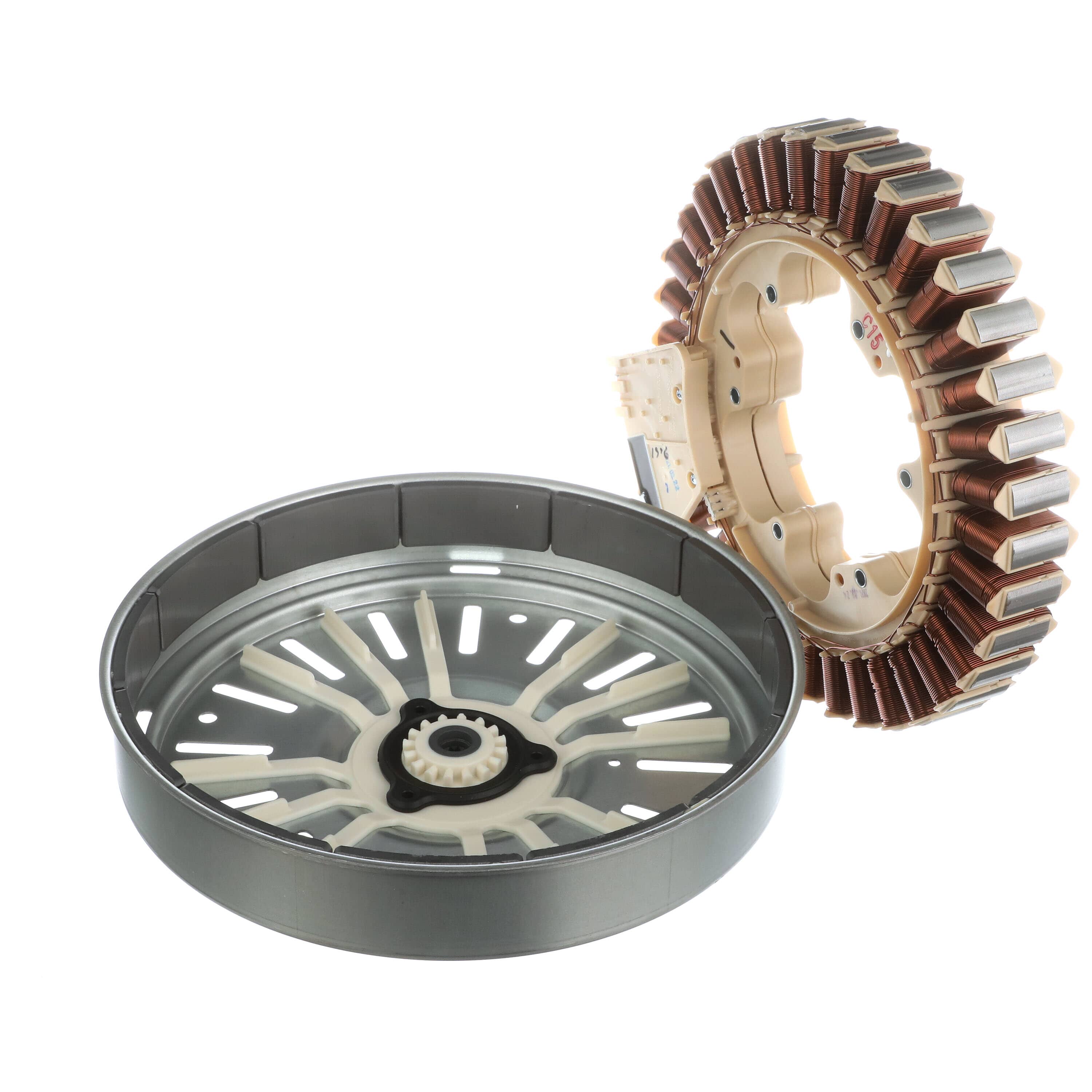 Samsung DC93-00236C Washer Motor Rotor And Stator - XPart Supply