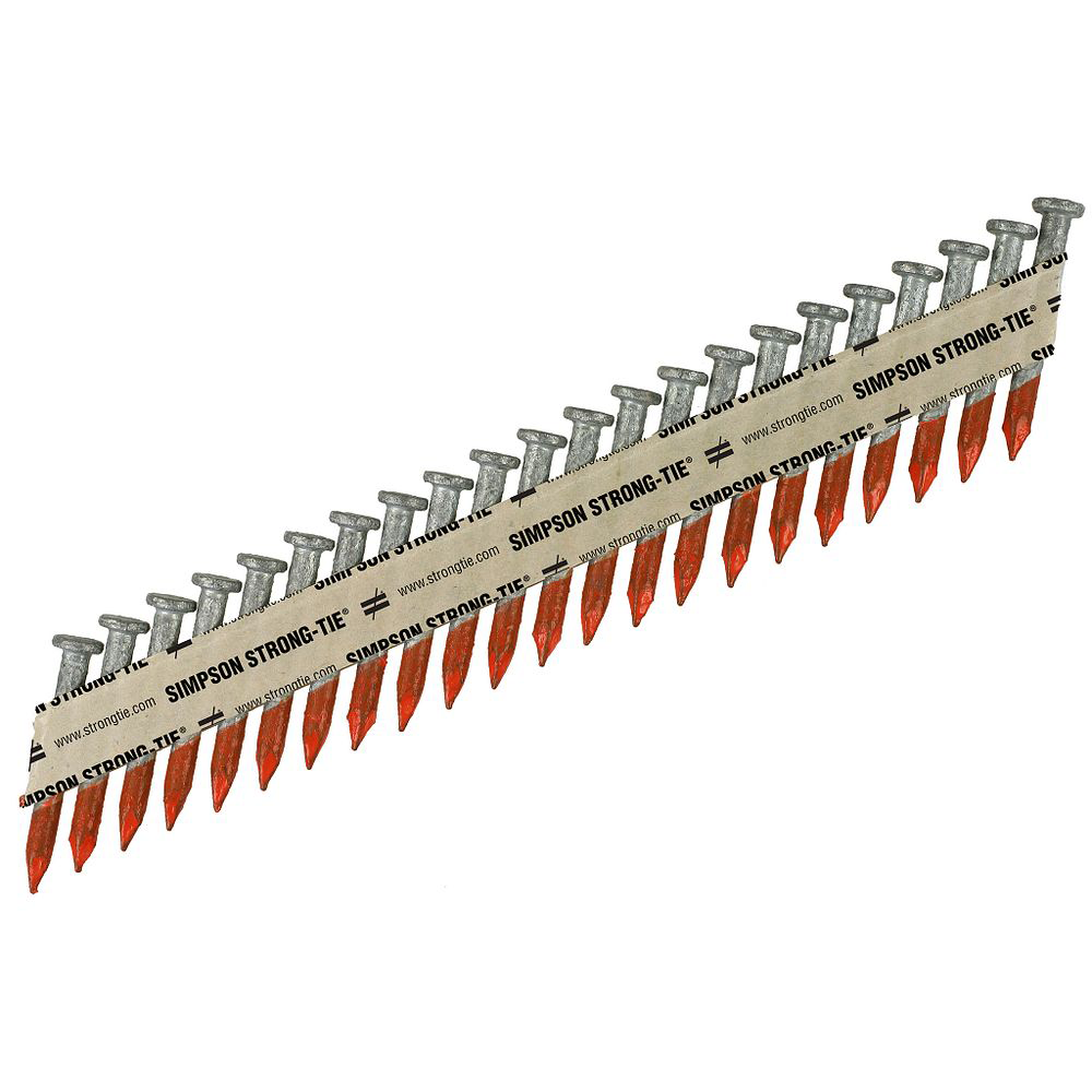 .148"x1-1/2" Strong-Drive® 33° Smooth Shank Connector Nail, Hot Dipped Galvanized (500/BX)