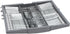 Bosch - 46 dBA Built In Dishwasher in Stainless - SHE53B75UC