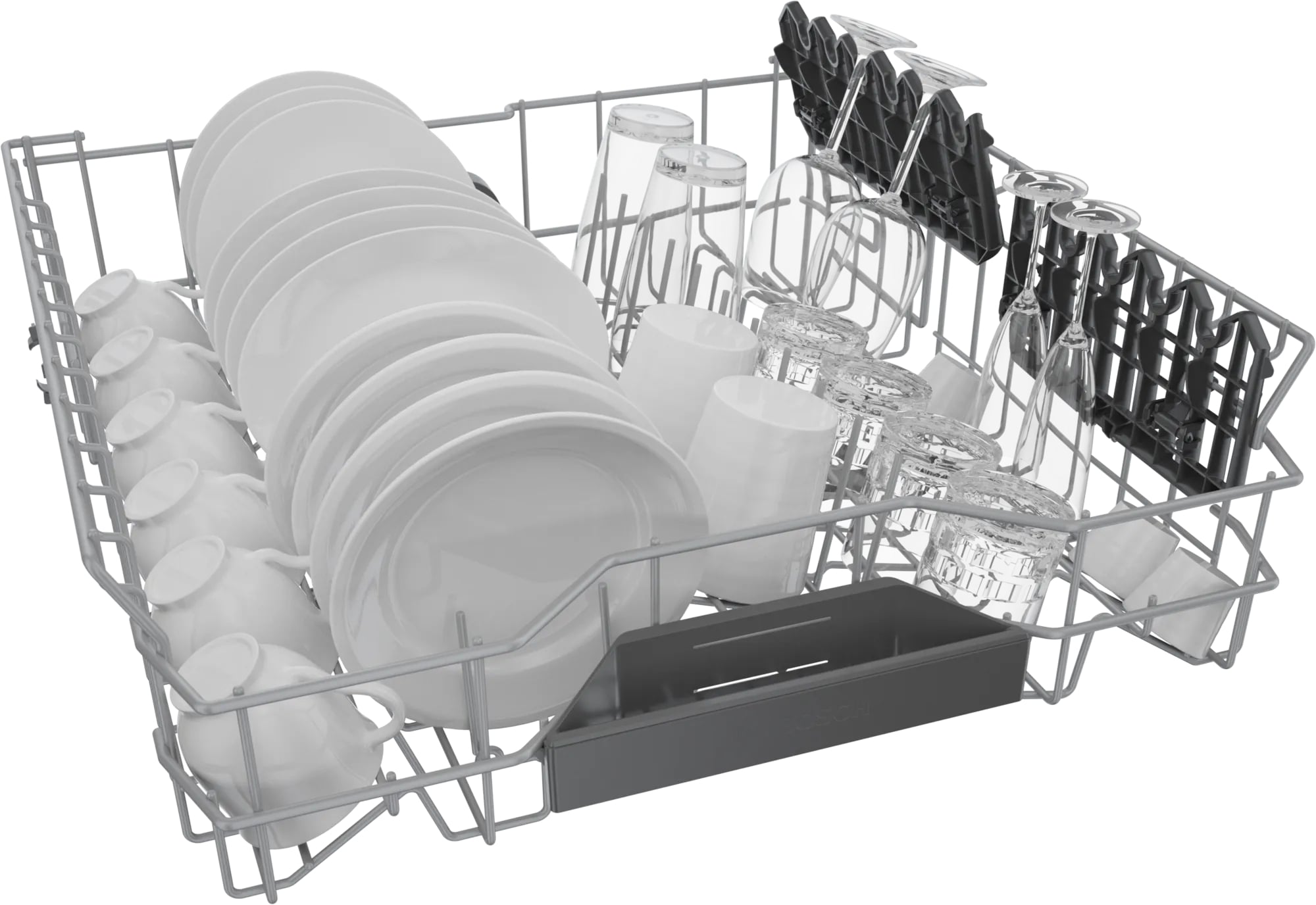 Bosch - 46 dBA Built In Dishwasher in Stainless - SHE53B75UC